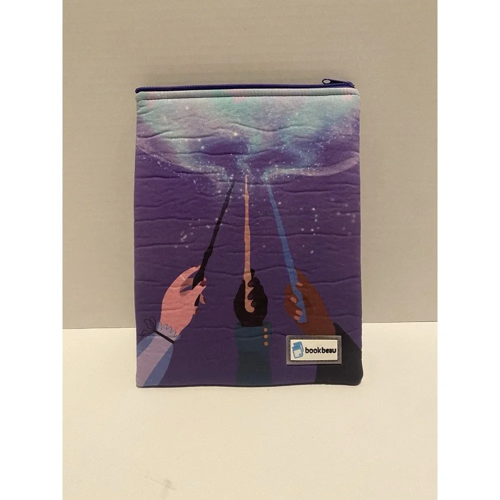 Bookbeau Harry Potter Wand Trio Book Sleeve‎ - Preowned Great Condition